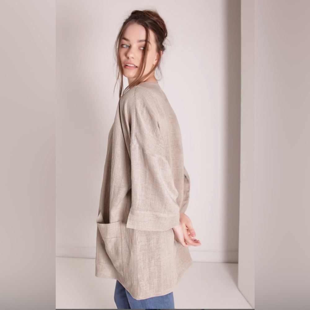 Linen Cardigan
